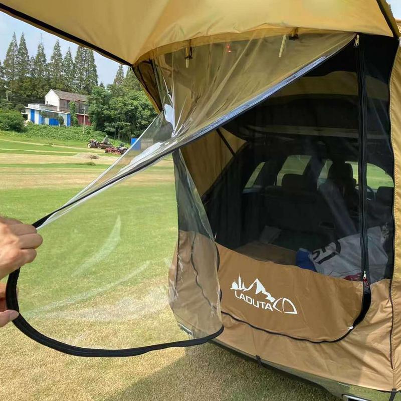 Araba gövde çadırı otomatik te - Outdoor Camping Car Tail Tent incelemesi ve fiyatı