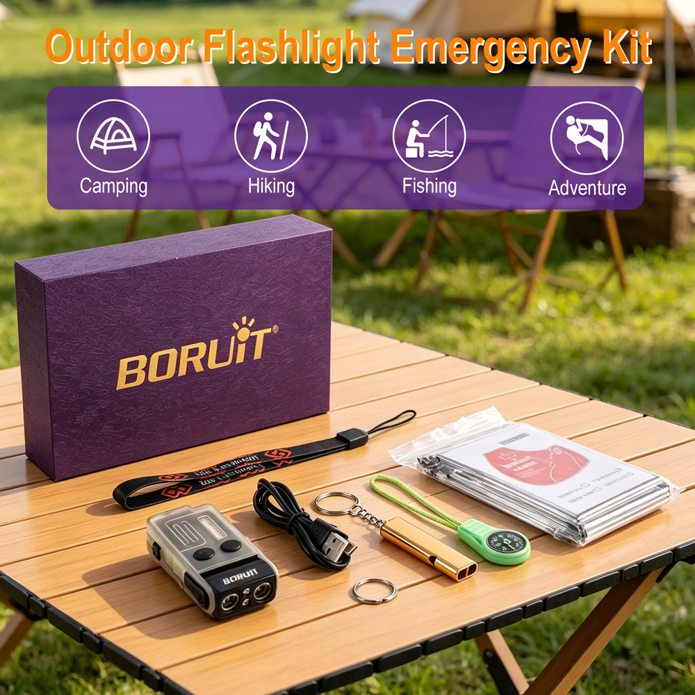 BORUiT V20 EDC El Feneri 1000L - Outdoor Camping Glamping Share incelemesi ve fiyatı
