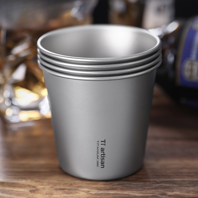 200ml titanyum tek katmanlı aç - Camping Quiet incelemesi ve fiyatı