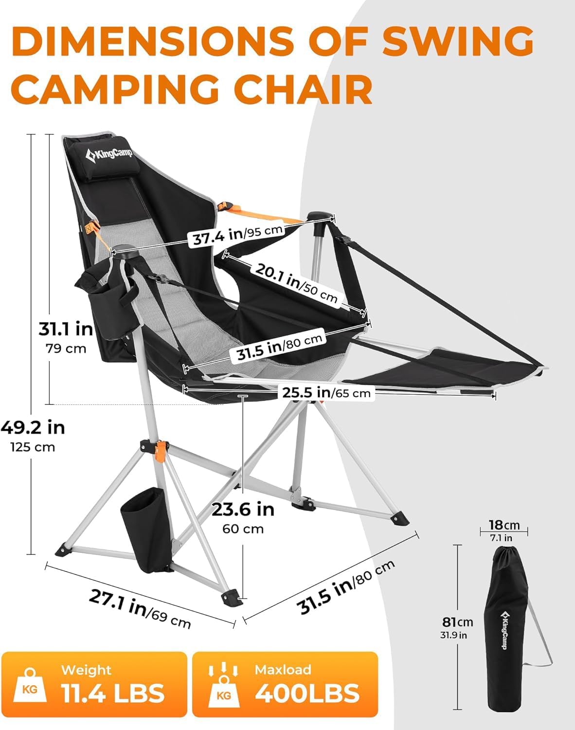 Taşınabilir Büyük Boy Hamak Sa - Outdoor Camping Rocker incelemesi ve fiyatı