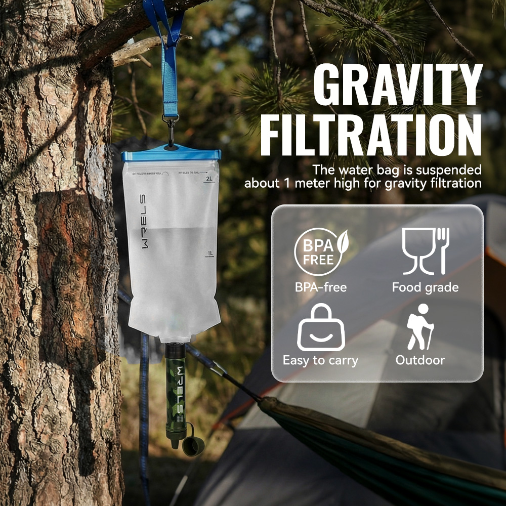 WRELS Açık Hava Taşınabilir Su - Portable Water Filter incelemesi ve fiyatı