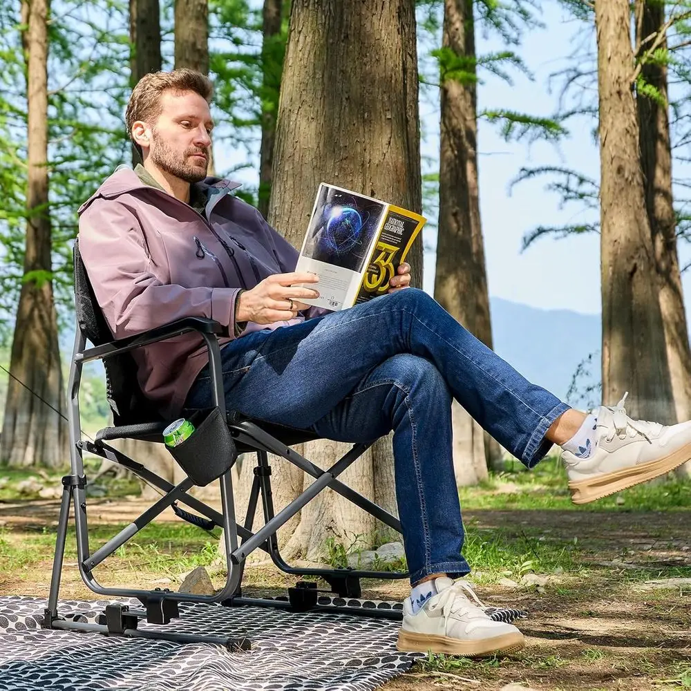 Dayanıklı Siyah Kamp Sallanan  - Outdoor Camping Rocker incelemesi ve fiyatı