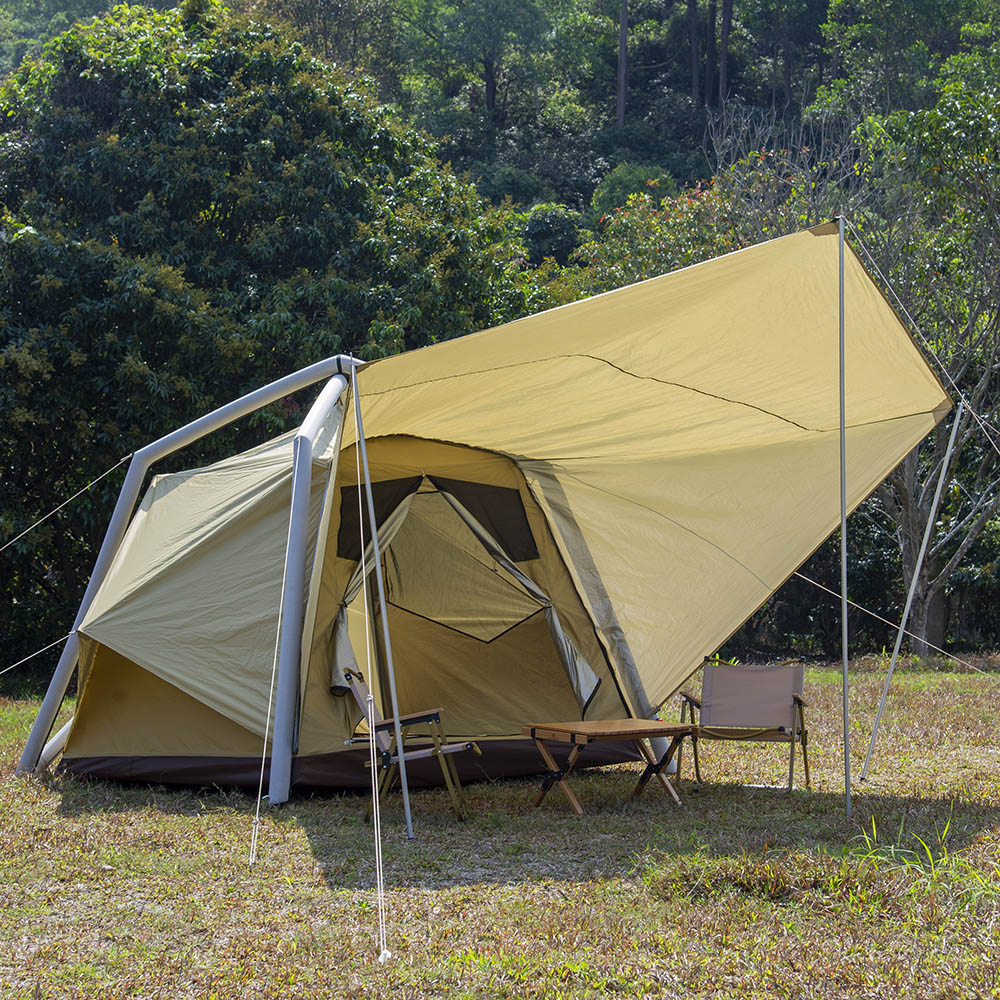 Açık Hava Ultra Hafif Siyah Ka - Outdoor Camping Inflatable Tent incelemesi ve fiyatı