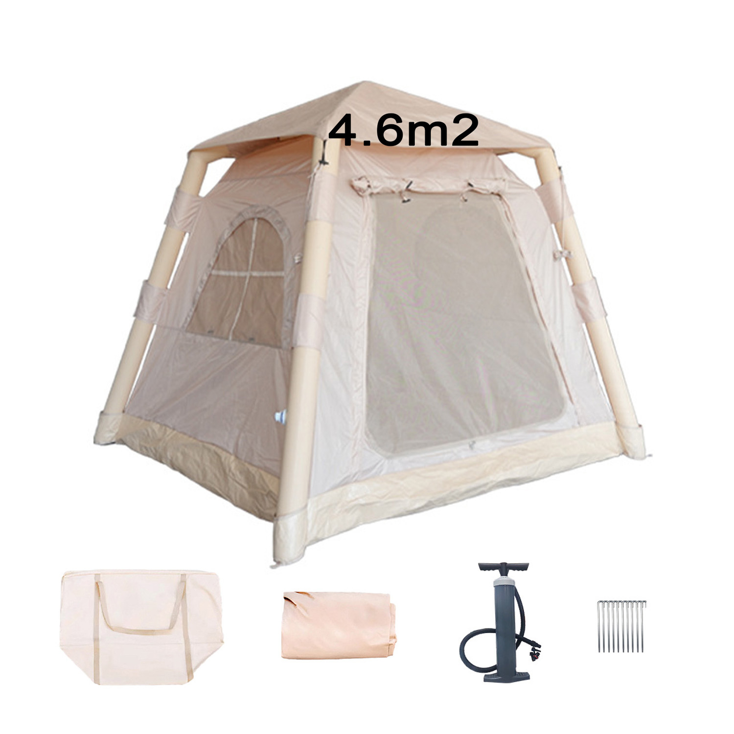 Hafif Şişme Çadır 4.6 Metrekar - Outdoor Camping Inflatable Tent incelemesi ve fiyatı