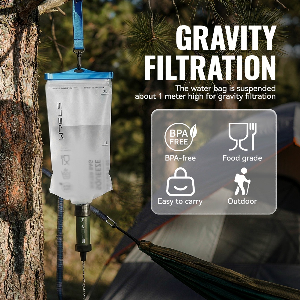 WRELS Kamp ve Hayatta Kalma Ac - Portable Water Filter incelemesi ve fiyatı