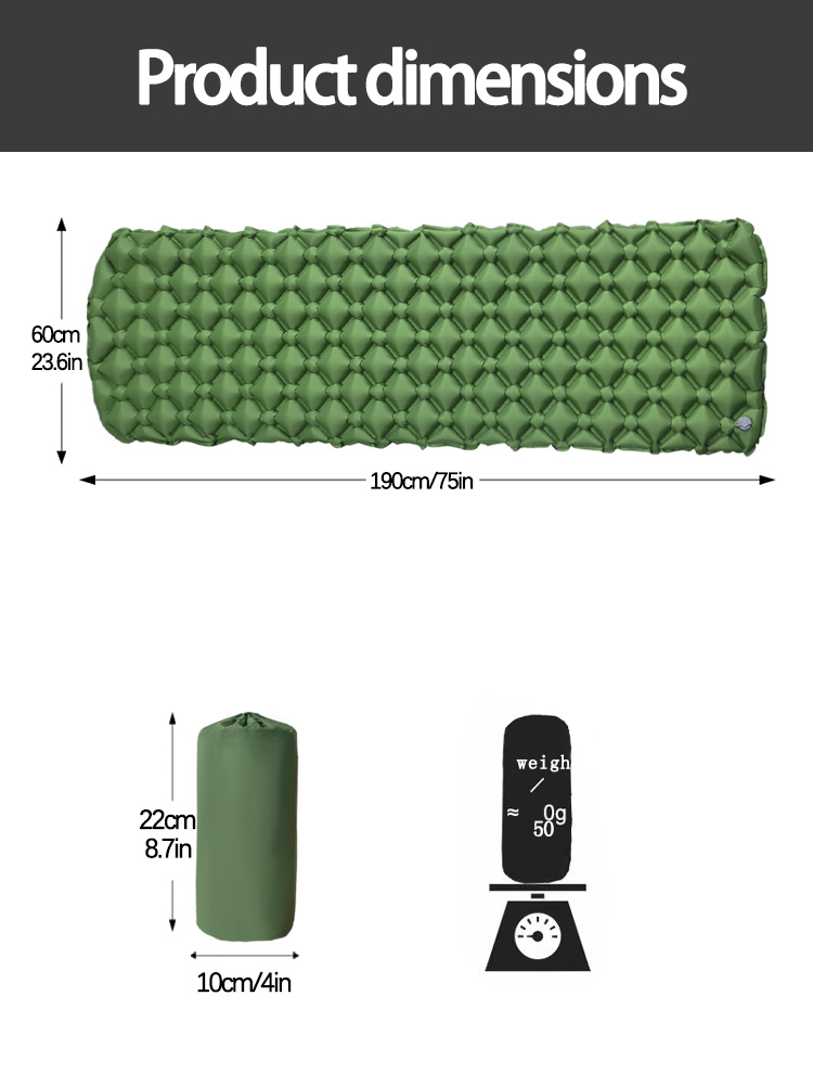 Kamp Şişme Yatak Çadırda Katla - Outdoor Camping Mattress incelemesi ve fiyatı