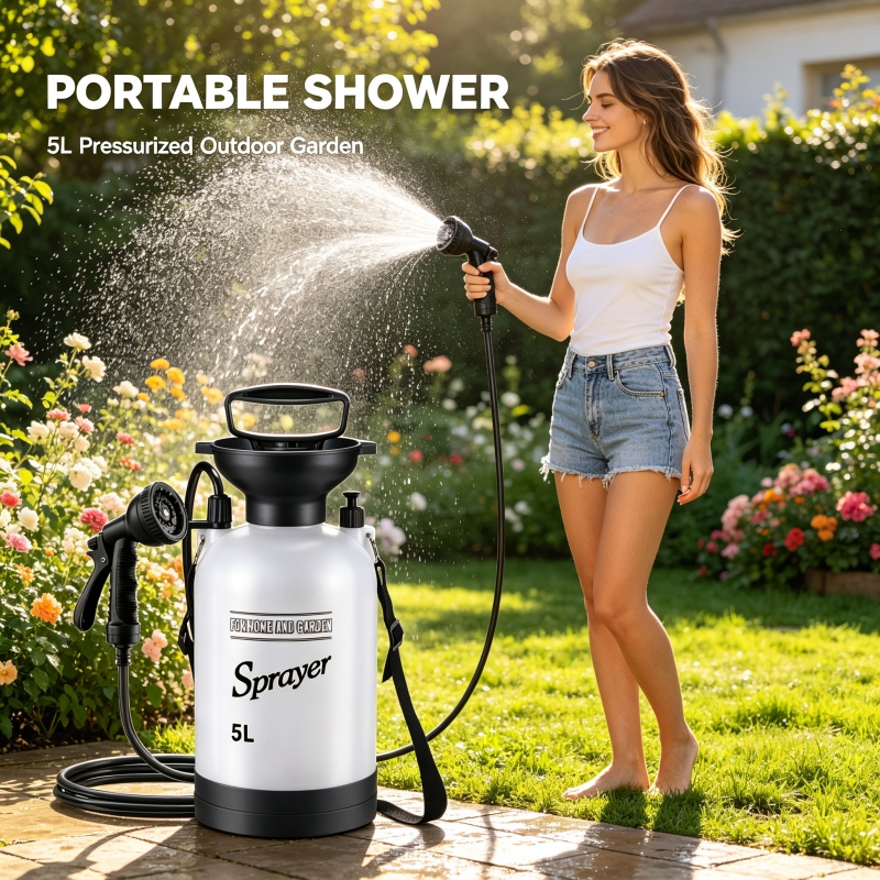 5L Taşınabilir Kamp Duşu Manue - Portable Camping Shower incelemesi ve fiyatı